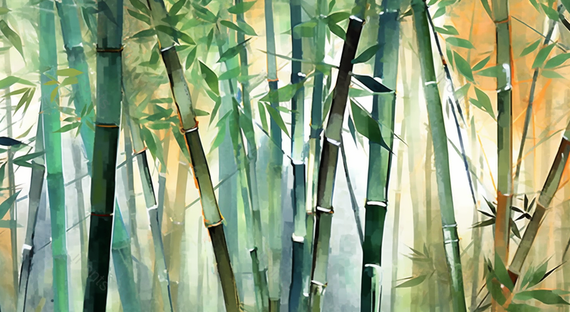中国风水彩竹林古画,插画/手绘图,插画/手绘图库,插画/手绘图下载,插画/手绘